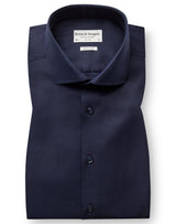BS Miles Slim Fit Skjorta - Navy