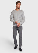 BS Gaspard Regular Fit Sticka - Grey