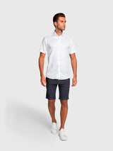 BS Bengala Modern Fit Skjorta - White