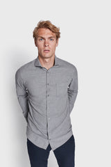 BS Sulayman Casual Slim Fit Skjorta - Grey