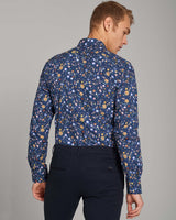 BS Ruud Modern Fit Skjorta - Dark Blue