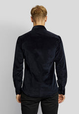 BS Kongsberg casual slim fit Skjorta - Navy