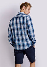 BS Leganés Casual Modern Fit Skjorta - Blue