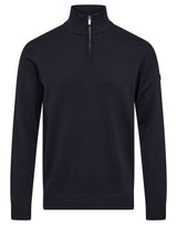 BS Erik Regular Fit Stickat - Navy