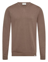 BS Georg Regular Fit Stickat - Mink