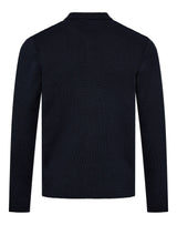 BS Haakon Regular Fit Stickat - Navy