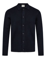 BS Haakon Regular Fit Stickat - Navy