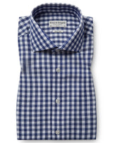 BS Burrow Slim Fit Skjorta - Blue