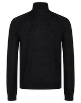 BS Pelle Regular Fit Stickat - Black