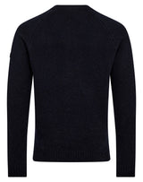 BS Caspian Regular Fit Stickat - Navy