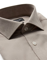 BS Porzingis Modern Fit Skjorta - Sand