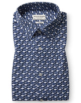 BS Ronan Performance Fit Skjorta - Dark Blue