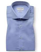 BS Medvedev Slim Fit Skjorta - Light Blue