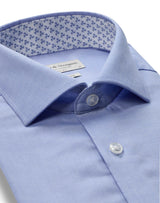 BS Medvedev Slim Fit Skjorta - Light Blue