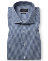 BS Fils Modern Fit Skjorta - Dark Blue