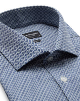 BS Fils Modern Fit Skjorta - Dark Blue