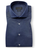 BS Etcheverry Modern Fit Skjorta - Dark Blue