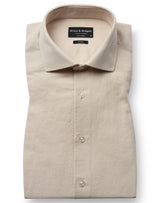 BS Antonelli Casual Modern Fit Skjorta - Sand