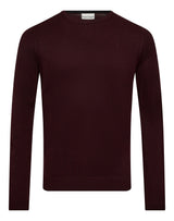 BS Jupiter Regular Fit Stickat - Bordeaux