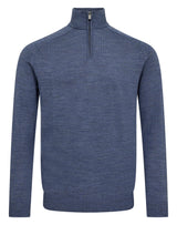 BS Pelle Regular Fit Stickat - Ocean