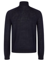 BS Pelle Regular Fit Stickat - Navy