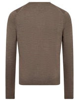 BS Uranus Regular Fit Stickat - Brown