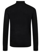 BS Froder Regular Fit Stickat - Black