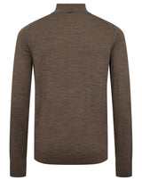 BS Froder Regular Fit Stickat - Brown