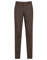 BS Rapallo Classic Fit Kostymbyxor - Brown