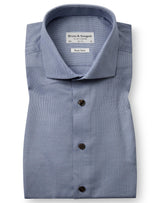 BS Seager Slim Fit Skjorta - Dark Blue