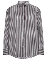 BS Karita Regular Fit Skjorta - Bordeaux/White