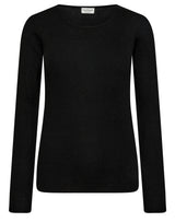 BS Asdis Regular Fit Stickat - Black