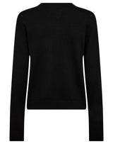 BS Kjersti Regular Fit Stickat - Black