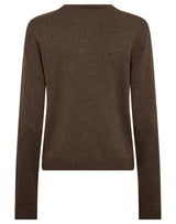 BS Kjersti Regular Fit Stickat - Dark Brown