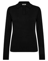 BS Eirin Regular Fit Stickat - Black