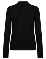 BS Eirin Regular Fit Stickat - Black
