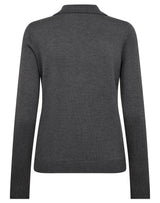 BS Eirin Regular Fit Stickat - Dark Grey