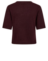 BS Eline Regular Fit T-Skjorta - Bordeaux