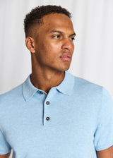 BS Baldo Regular Fit Pikétröja - Light Blue