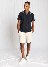 BS Syros Regular Fit Pikétröja - Navy