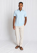 BS Syros Regular Fit Pikétröja - Sky