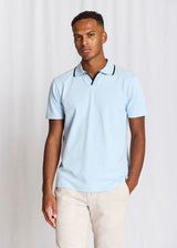 BS Syros Regular Fit Pikétröja - Sky
