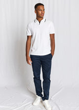 BS Syros Regular Fit Pikétröja - White
