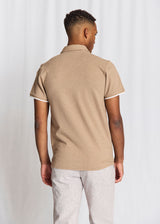 BS Delos Regular Fit Pikétröja - Brown