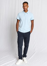 BS Delos Regular Fit Pikétröja - Sky