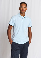 BS Delos Regular Fit Pikétröja - Sky