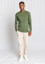 BS Jupiter Regular Fit Stickat - Green