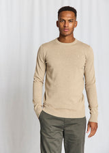 BS Jupiter Regular Fit Stickat - Light Brown