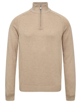 BS Ilario Regular Fit Stickat - Beige