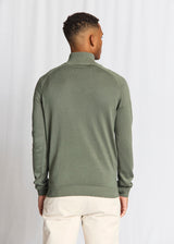 BS Ilario Regular Fit Stickat - Green